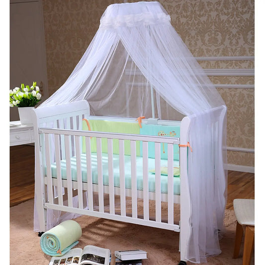 Baby Canopy Infant Toddler Bed Dome Cot Mosquito Netting Hanging Bed Net Mosquito Bar